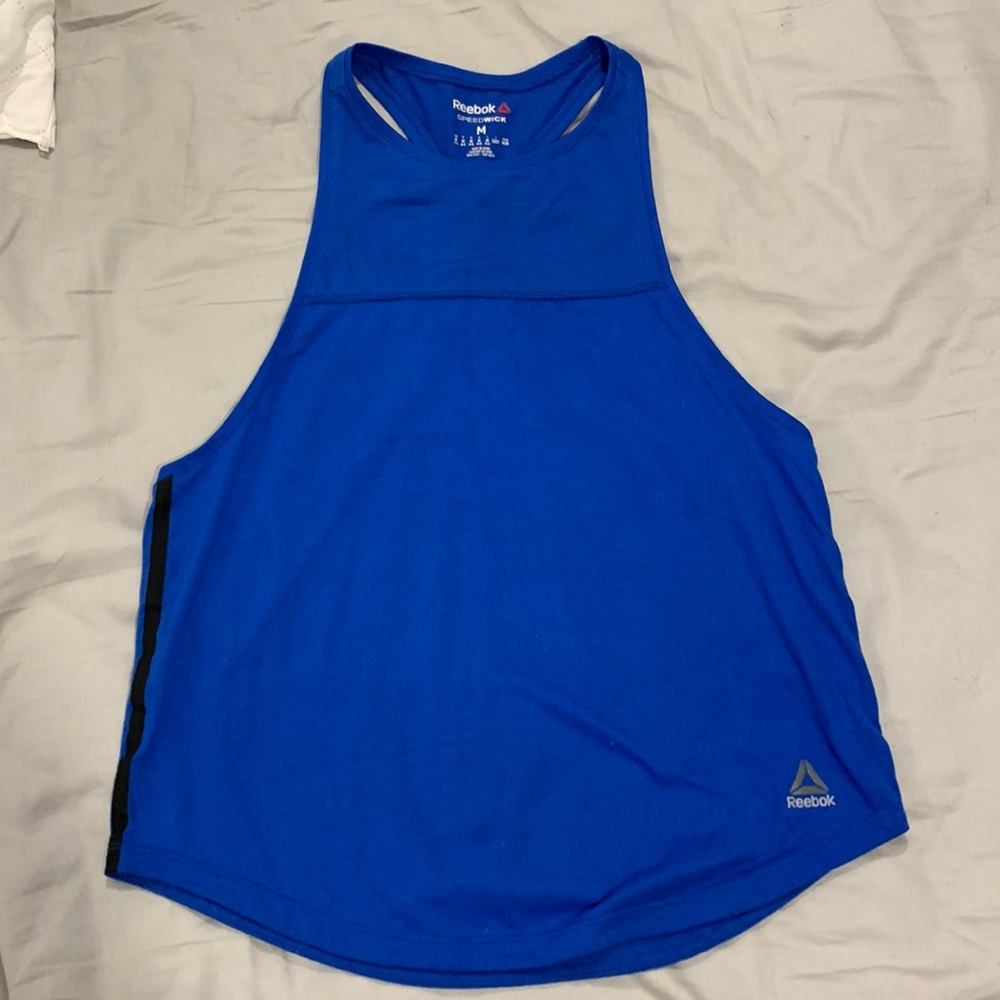 Reebok blue tank top